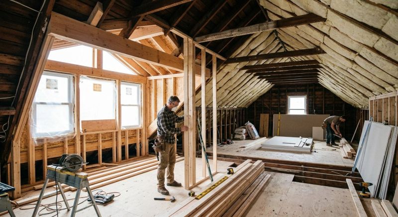 Attic Expansion in Conroe, TX