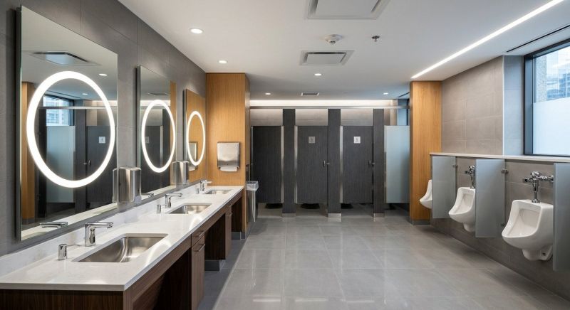 Industrial Bathroom Renovation in Littleton, CO