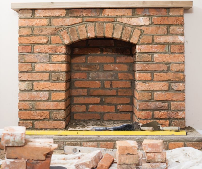 Brick Fireplace Remodel