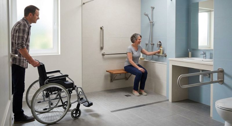 Accessible Bathroom Renovation in Alpharetta, GA
