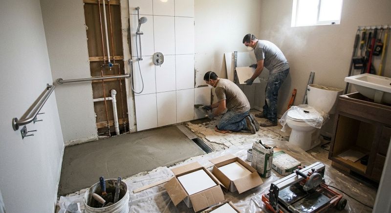 Accessible Bathroom Renovation in Alpharetta, GA