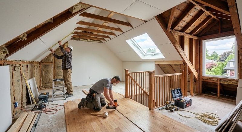 Attic Apartment Construction in Alpharetta, GA