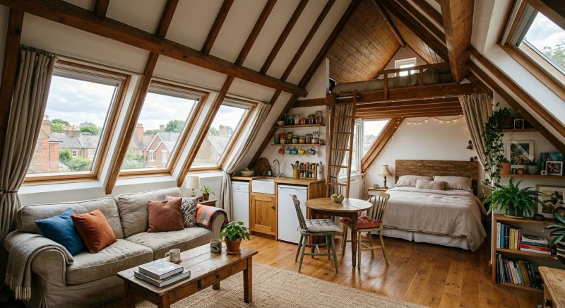 Attic Apartment Construction in Conroe, TX