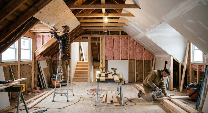 Attic Conversion Service in Alpharetta, GA