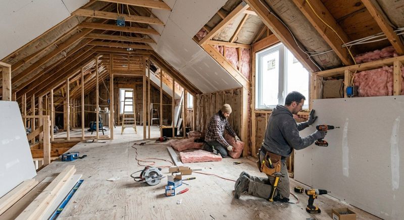 Attic Expansion in Conroe, TX