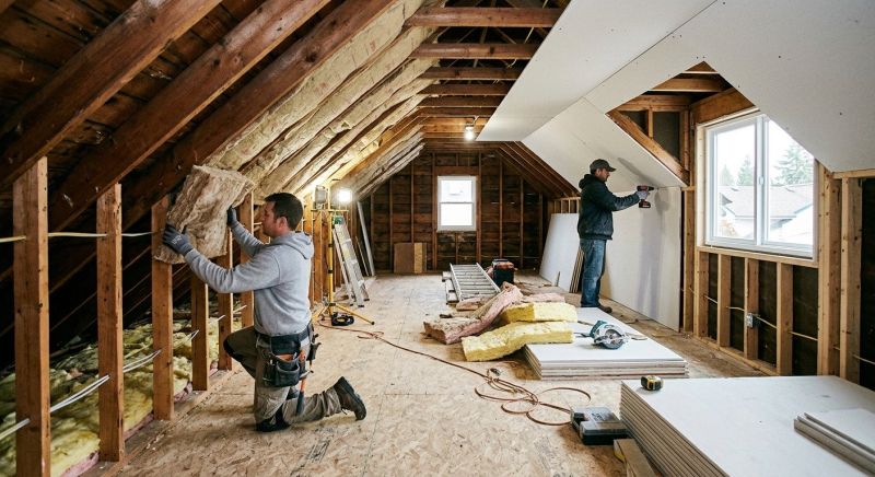 Attic Finishing in Alpharetta, GA