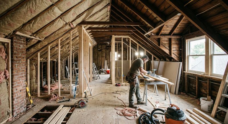 Attic Remodeling Service in Conroe, TX