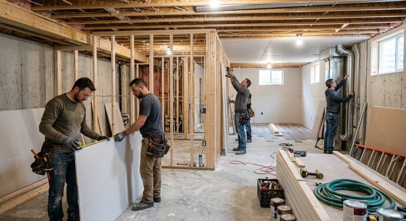 Basement Conversion in Alpharetta, GA