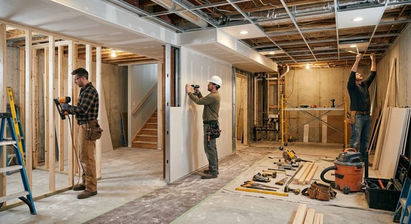 Basement Finishing Service in Alpharetta, GA