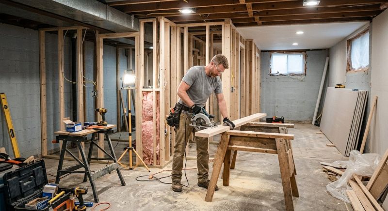 Basement Modification in Alpharetta, GA