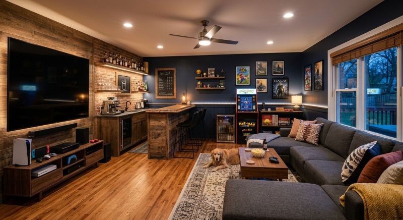 Game Room Remodeling in Conroe, TX