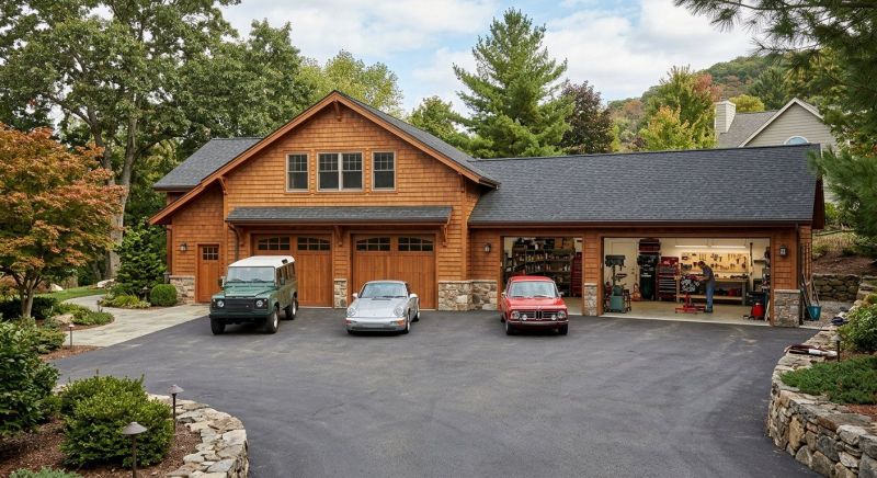 Garage Addition Construction in Alpharetta, GA