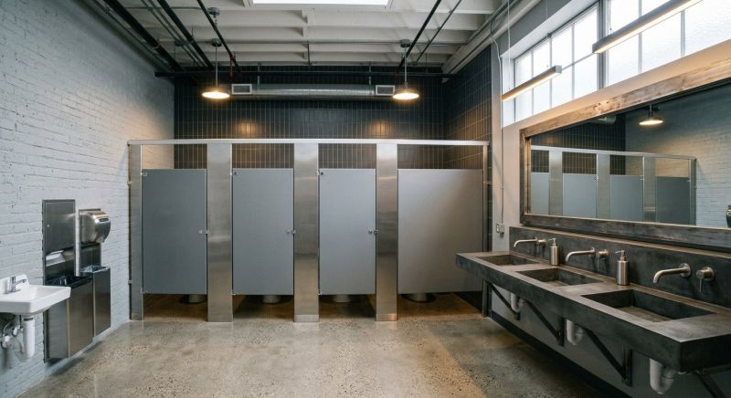 Industrial Bathroom Renovation in Charleston, SC