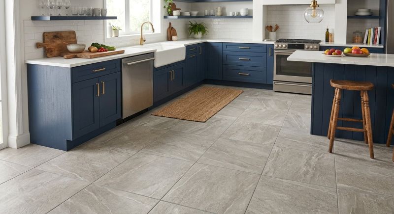 Kitchen Floor Renovation in Conroe, TX