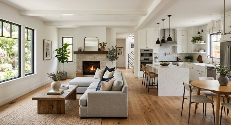 Living Room Remodeling in Denver County, CO