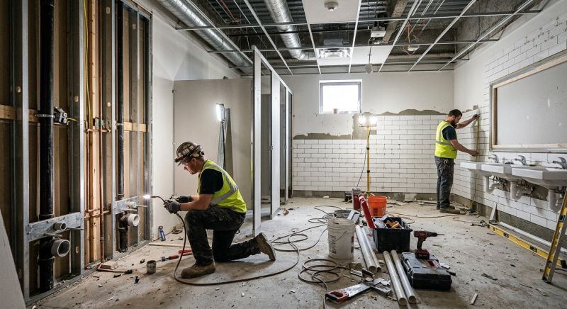 Office Bathroom Renovation in Denver, CO