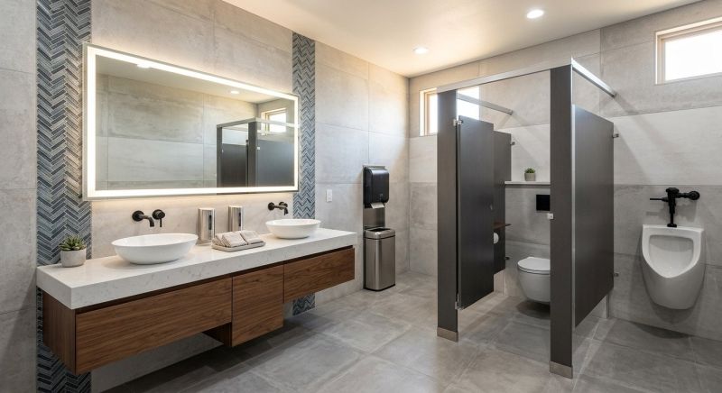 Office Restroom Renovation in Littleton, CO