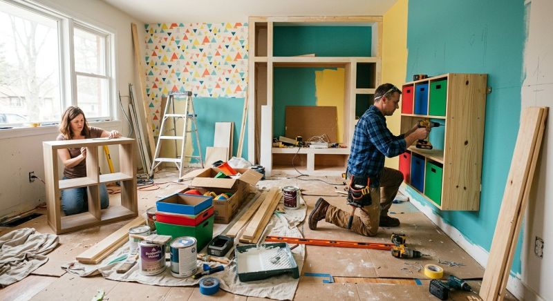 Playroom Remodeling in Denver, CO