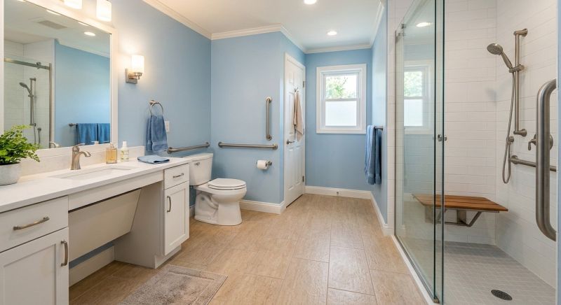 Senior Bathroom Renovation in Alpharetta, GA
