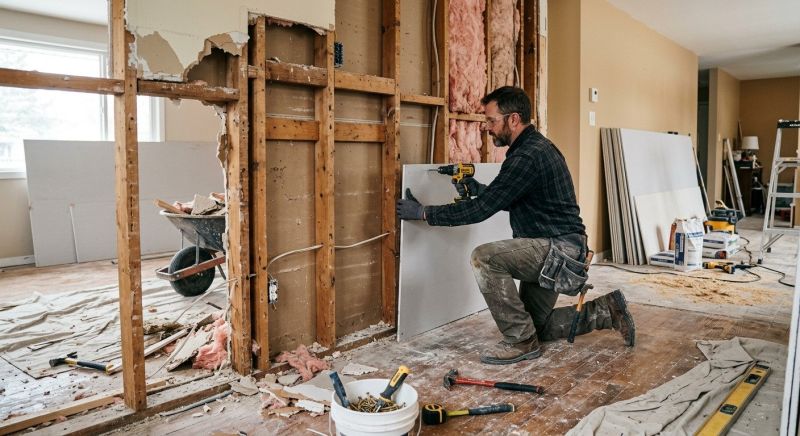 Wall Remodeling in Conroe, TX