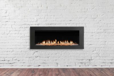 Remodel Your Brick Fireplace by Painting It!